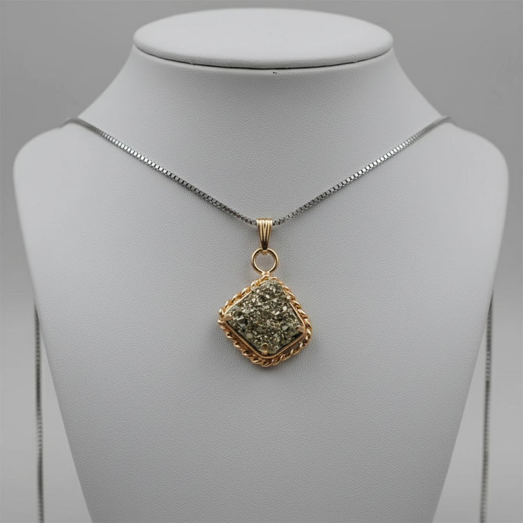 Pyrite Locket.