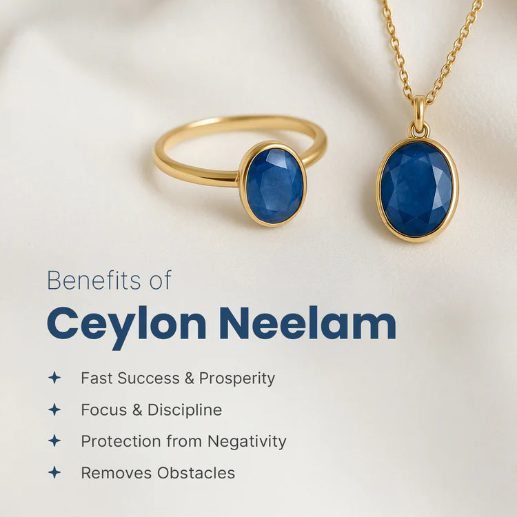 Ceylon Neelam (Blue Sapphire)