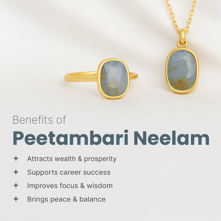 Peetambari Neelam (Bi- colour Sapphire)