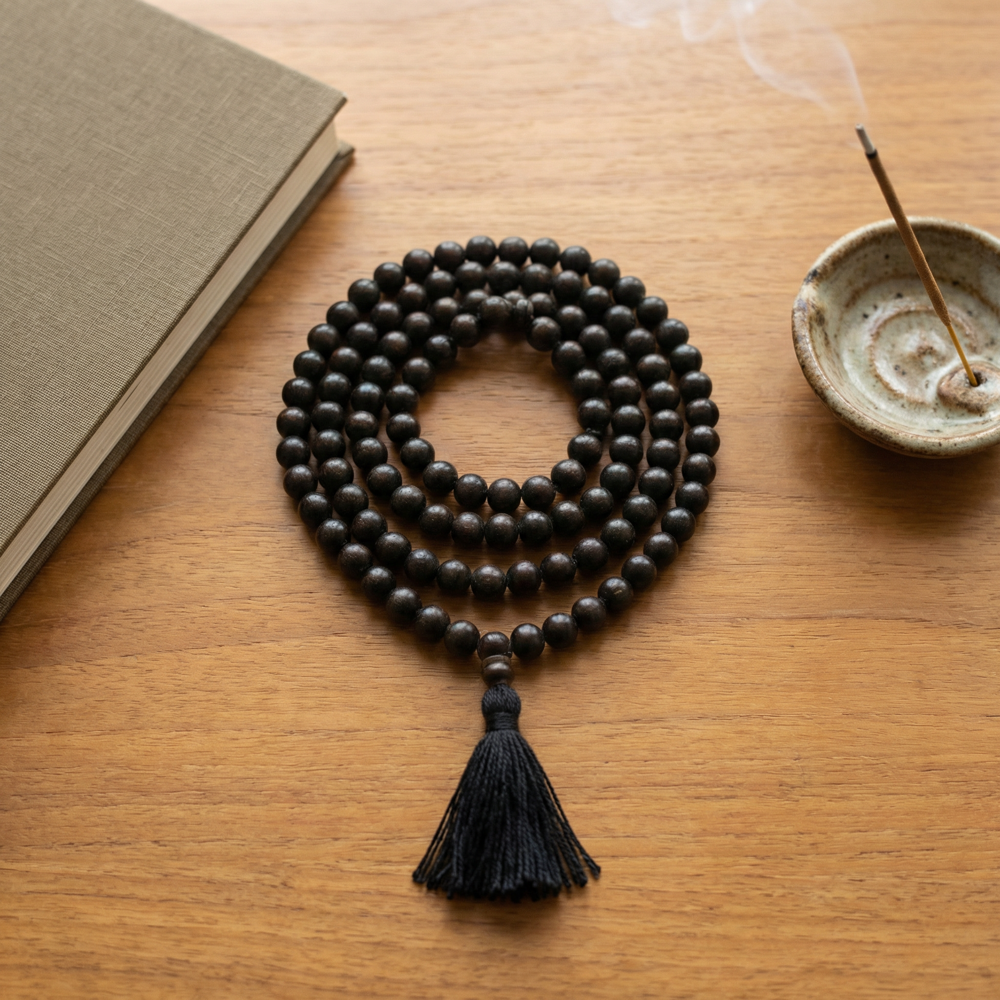 Karungali Mala 108+1 Beads With Lab Certified 8MM