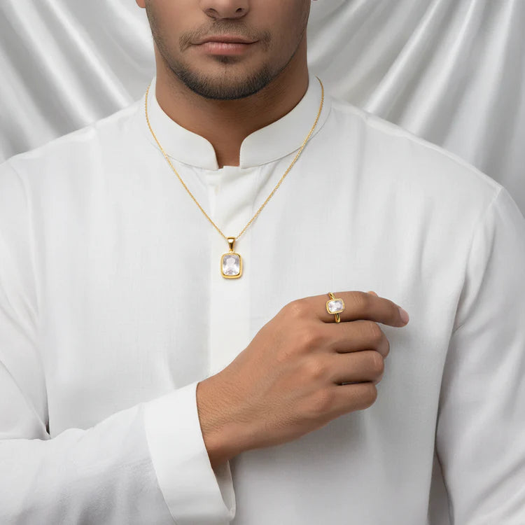 White Pukhraj (White Sapphire)