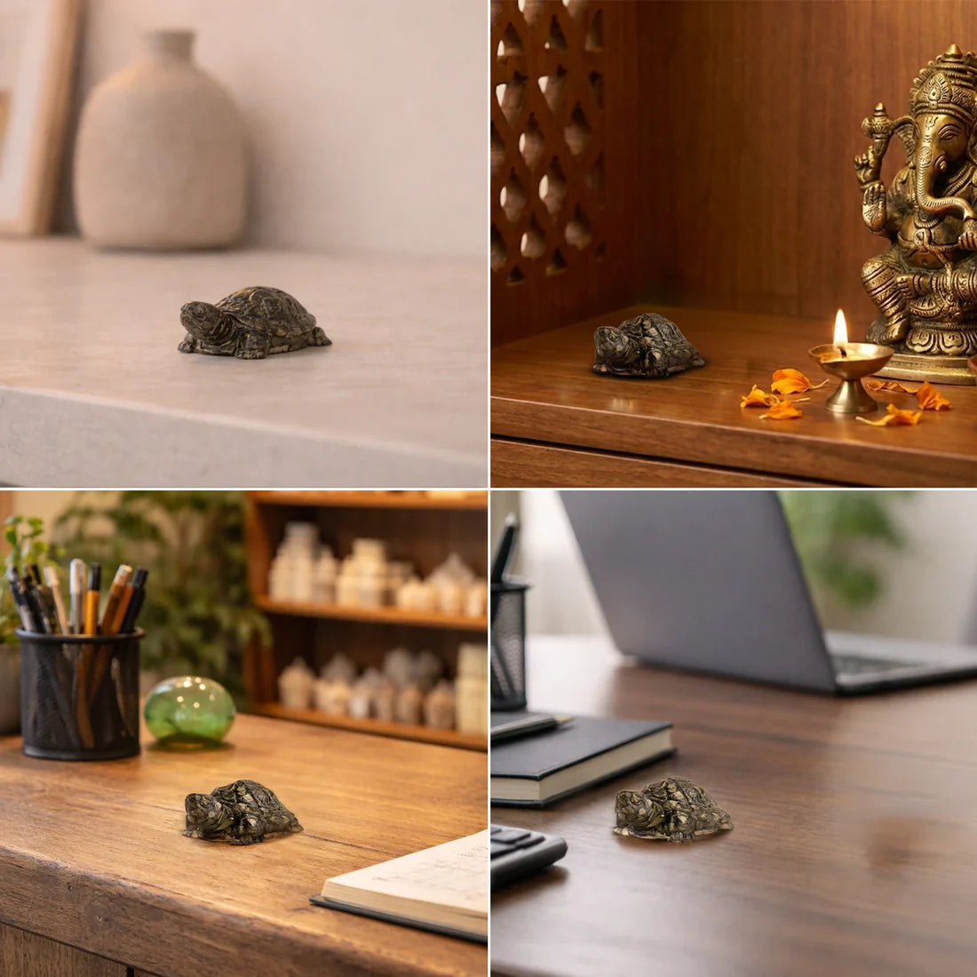 Vastu Pyrite Tortoise (Kachhua) (Lab certified )