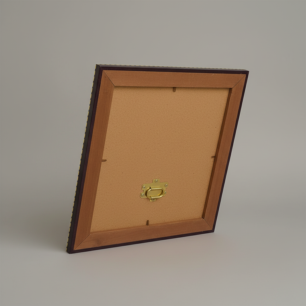 Shree Krishna Maha Mantra On Pyrite Frame