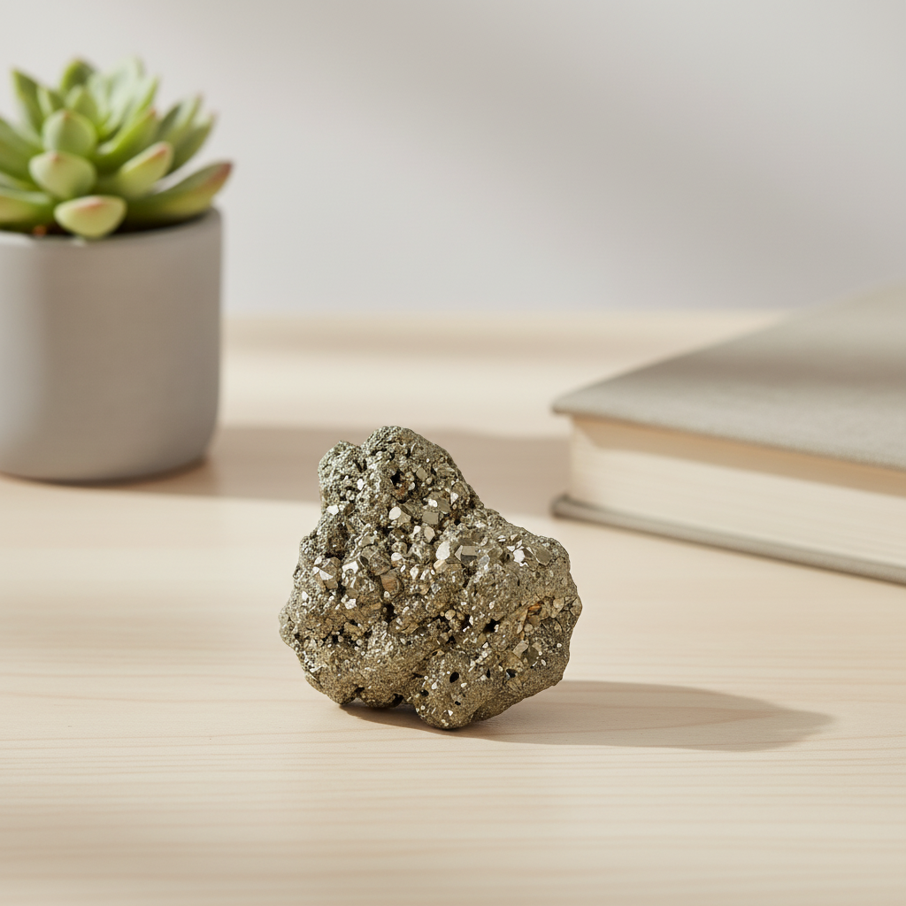 Pyrite Stone Cluster