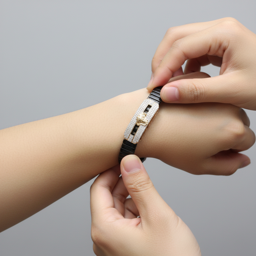 925 Silver Men'S Rolex Bracelet