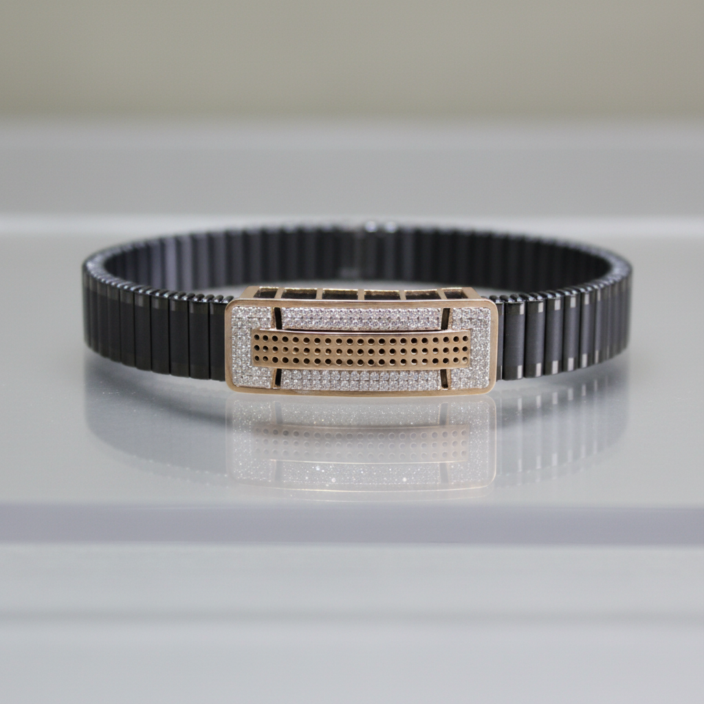 925 Silver Men'S Rolex Bracelet