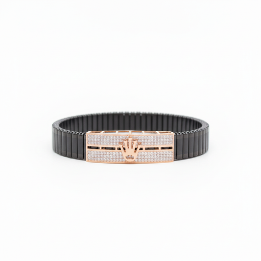 925 Silver Men'S Rolex Bracelet