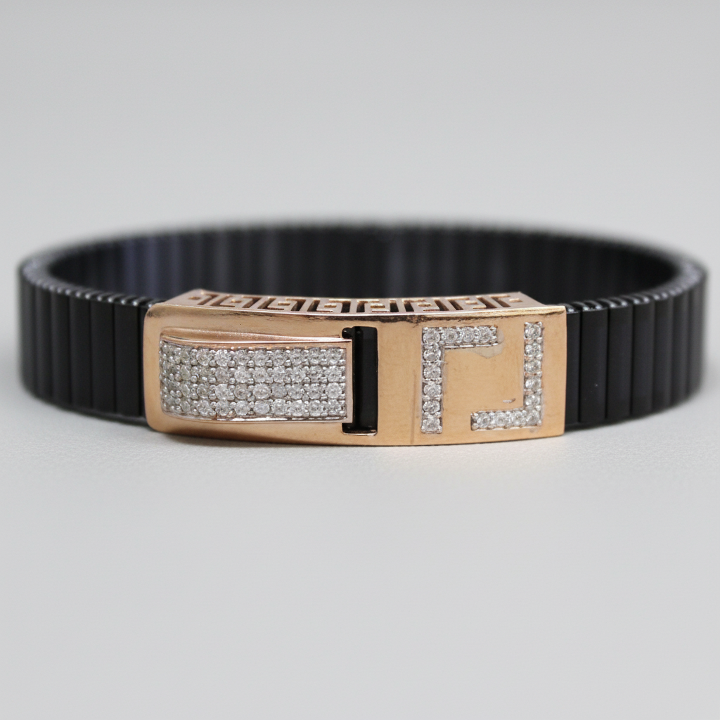 925 Silver Men'S Rolex Bracelet