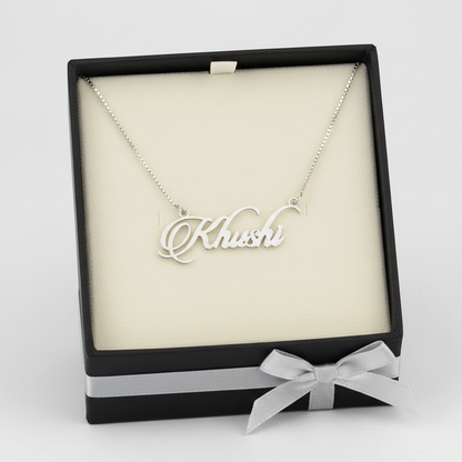 Personalised Name Silver Locket