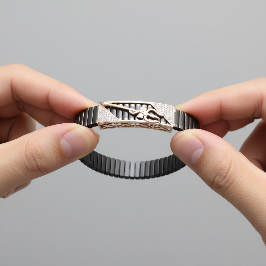 925 Silver Men'S Rolex Bracelet