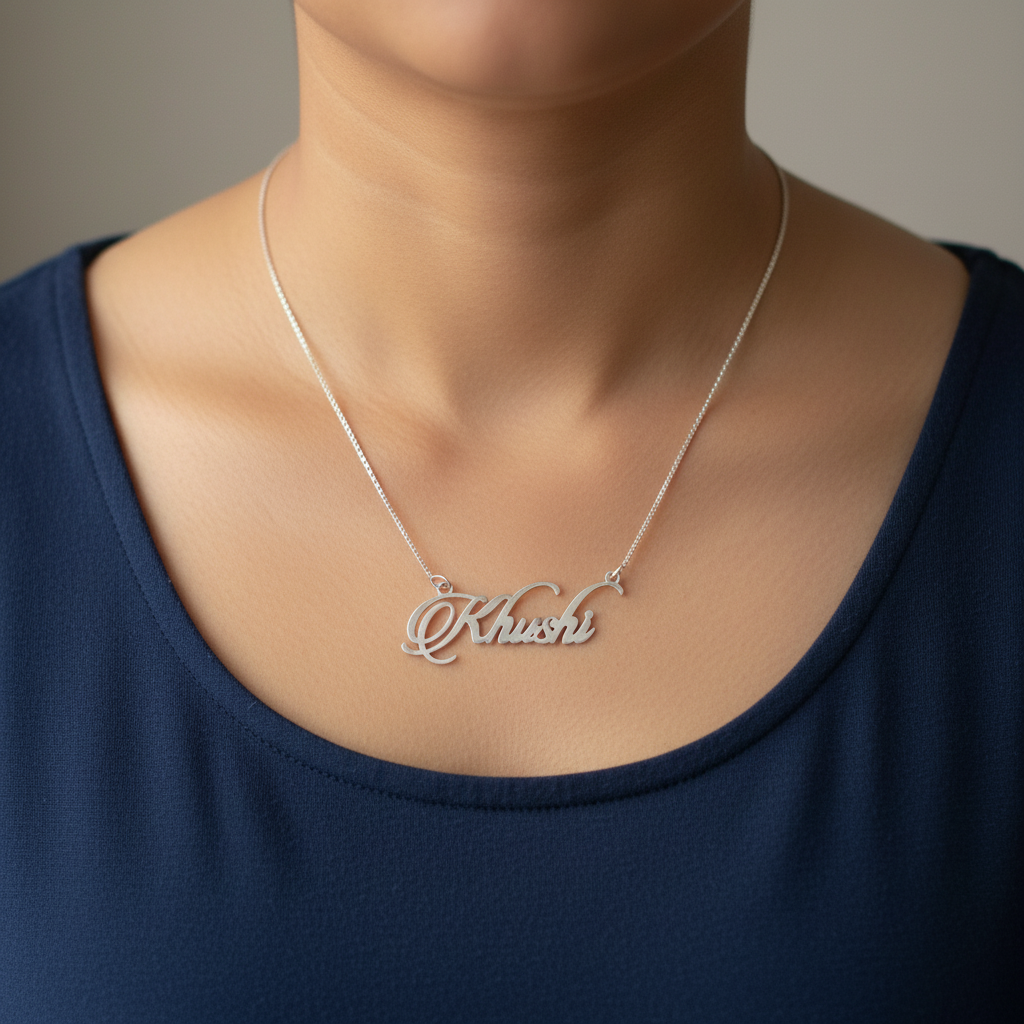 Personalised Name Silver Locket