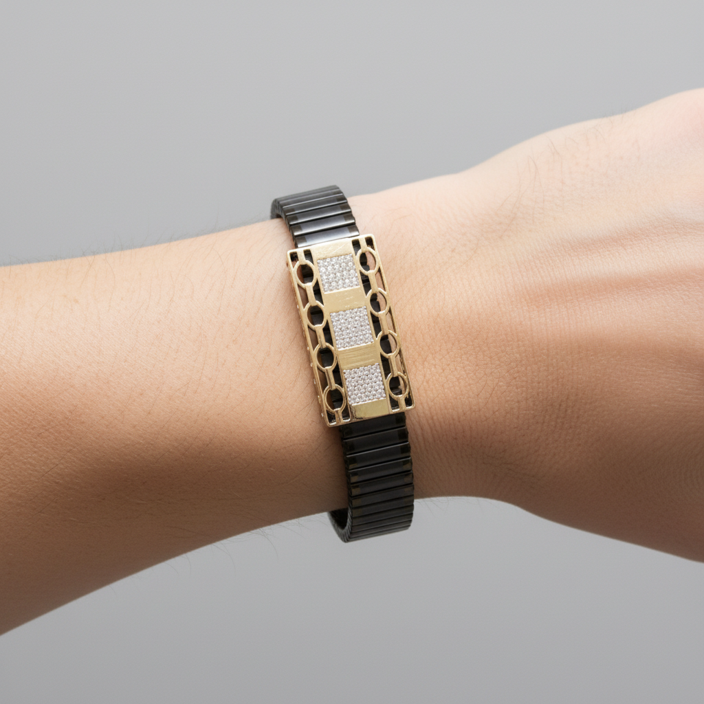 925 Silver Men'S Rolex Bracelet