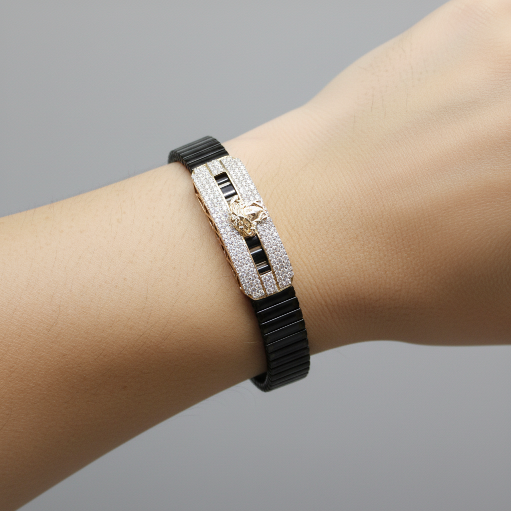 925 Silver Men'S Rolex Bracelet