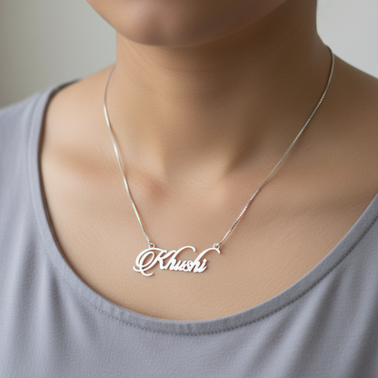 Personalised Name Silver Locket