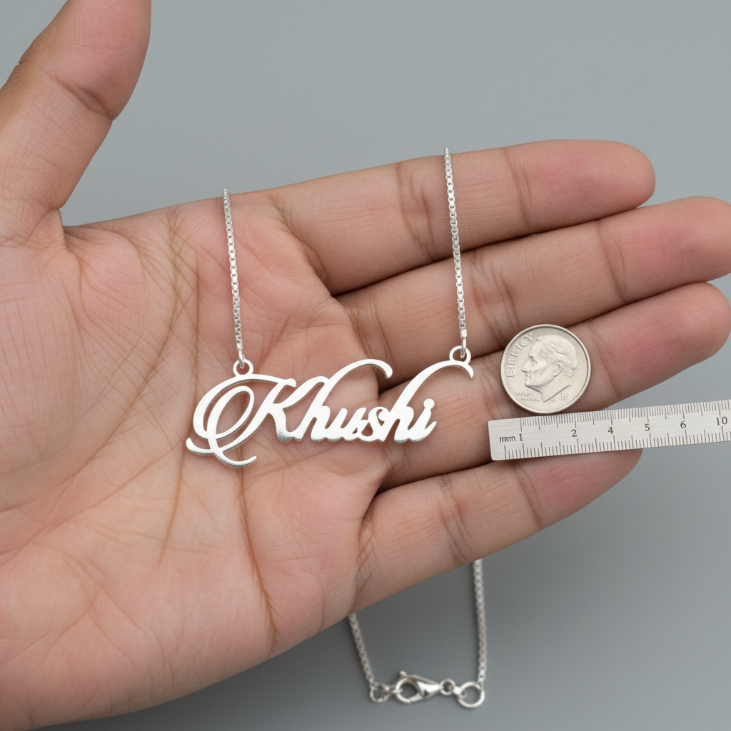 Personalised Name Silver Locket
